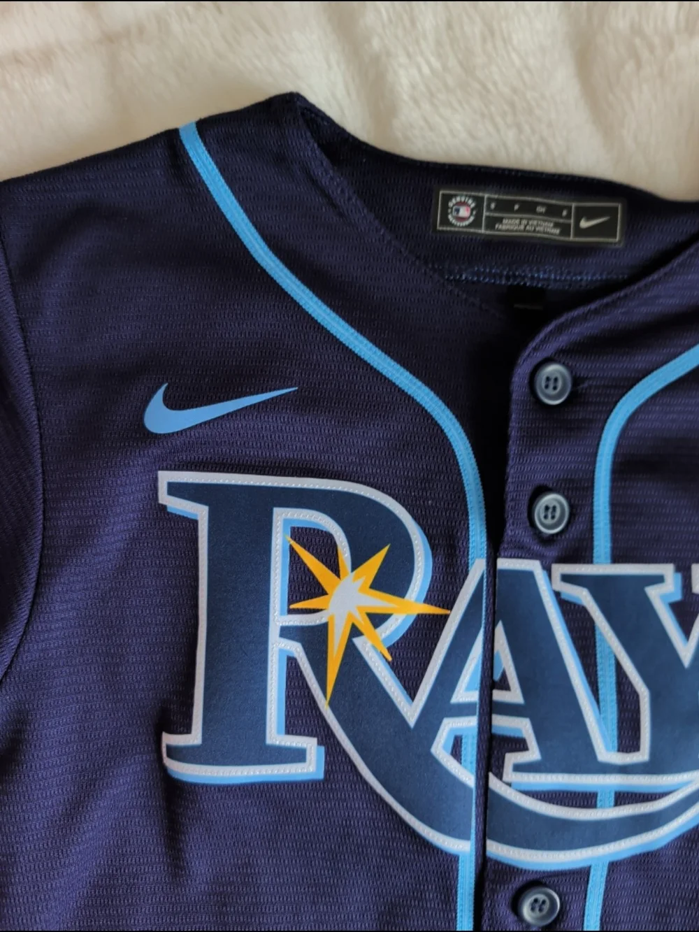 Tampa Bay Rays Nike Jersey Youth Small (8)